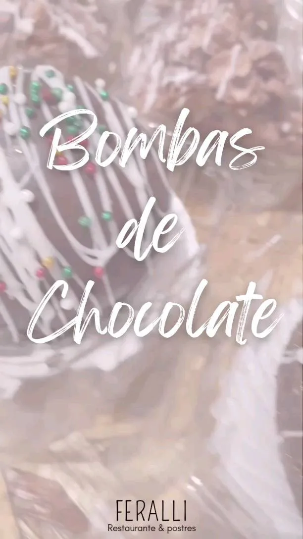 Bombas de chocolate