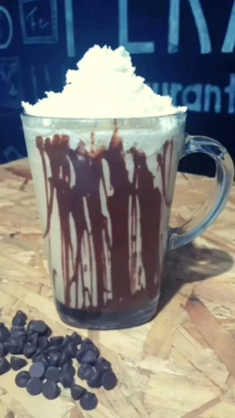 Frappé de chocolate